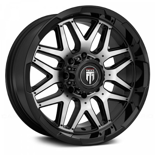 American Truxx Grind AT151 Black W/ Machined Face - Part Number AT151-2970BM-12 American Truxx Grind AT151 Black W/ Machined Face Photo