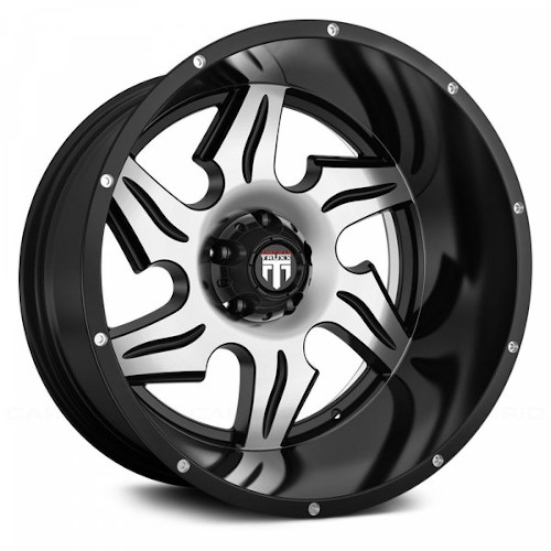 American Truxx Ninja AT163 Black W/ Machined Face - Part Number AT163-2278BM-44 American Truxx Ninja AT163 Black W/ Machined Face Photo