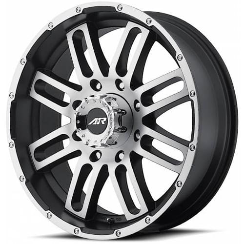 American Racing AR901 Satin Black W/ Machined Face - Part Number AR90129060520 American Racing AR901 Satin Black W/ Machined Face Photo