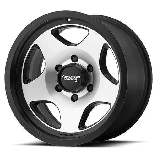 American Racing AR923 Satin Black Machined - Part Number AR92389055500 American Racing AR923 Satin Black Machined Photo