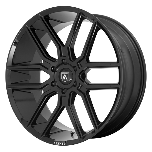 Asanti Black Label ABL-28 Gloss Black - Part Number ABL28-22956815BK Asanti Black Label ABL-28 Gloss Black Photo