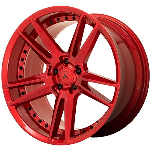Asanti Black Label ABL-33 Reign Candy Red - Part Number ABL33-20055638RD Asanti Black Label ABL-33 Reign Candy Red Photo