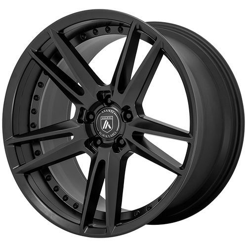 Asanti Black Label ABL-33 Reign Satin Black - Part Number ABL33-20055238SB Asanti Black Label ABL-33 Reign Satin Black Photo