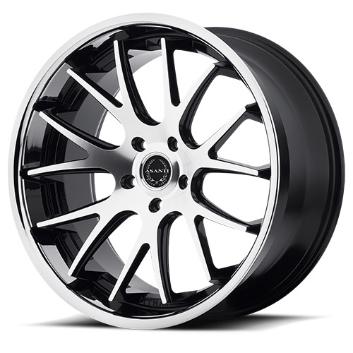 Asanti Black Label ABL-3 Machined Face W/ SS Lip - Part Number ABL3-20105638MS Asanti Black Label ABL-3 Machined Face W/ SS Lip Photo