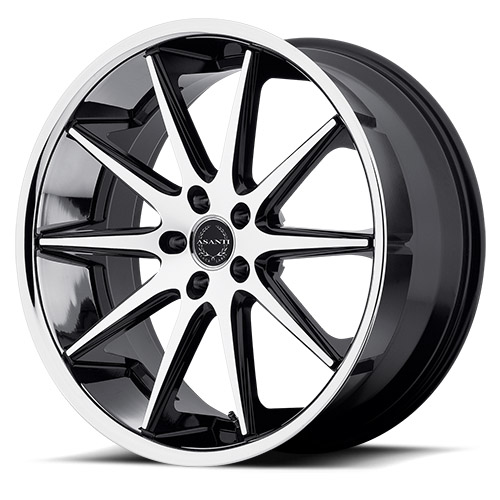 Asanti Black Label ABL-4 Machined Face W/ SS Lip - Part Number ABL4-22905645MS Asanti Black Label ABL-4 Machined Face W/ SS Lip Photo