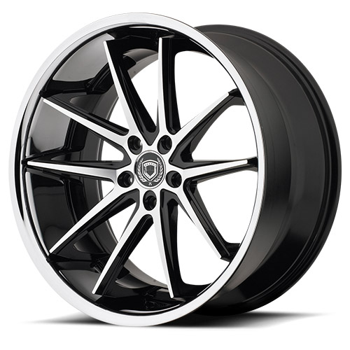 Asanti Black Label ABL-5 Machined Face W/ SS Lip - Part Number ABL5-20851738MS Asanti Black Label ABL-5 Machined Face W/ SS Lip Photo