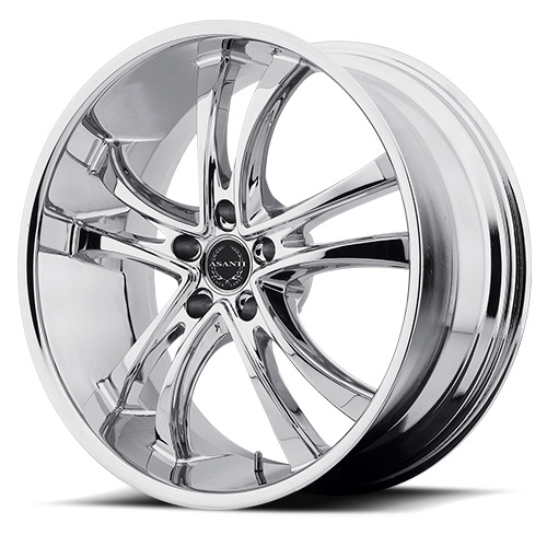 Asanti Black Label ABL-6 Chrome - Part Number ABL6-20851238CH Asanti Black Label ABL-6 Chrome Photo