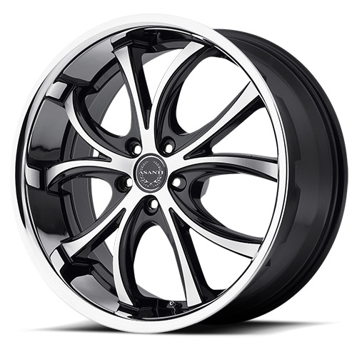 Asanti Black Label ABL-8 Machined Face W/ SS Lip - Part Number ABL8-22105238MS Asanti Black Label ABL-8 Machined Face W/ SS Lip Photo