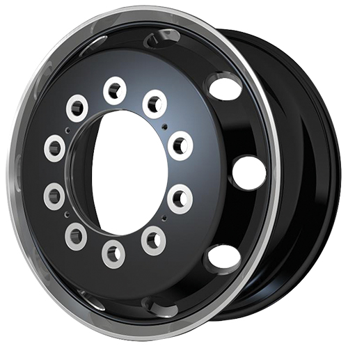 ATX Series AO404 Journey Satin Black W/ Polished Lip - Part Number AO40422510902H ATX Series AO404 Journey Satin Black W/ Polished Lip Photo