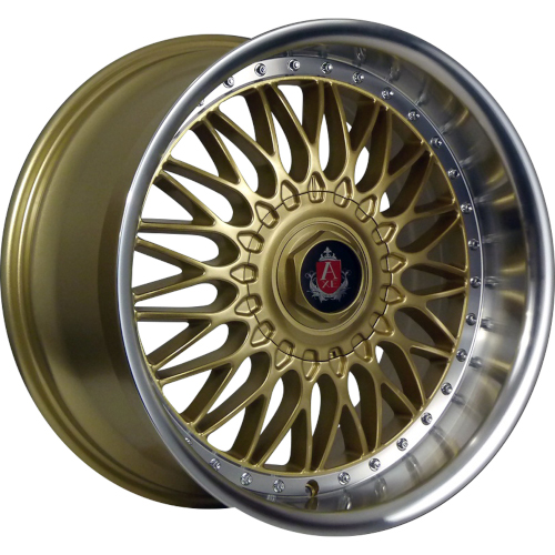 Axe EX10 Gold W/ Polished Lip - Part Number 818BLNK40EX10GP-5x112 Axe EX10 Gold W/ Polished Lip Photo