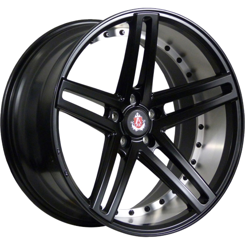 Axe EX20 Gloss Black W/ Machined Face Barrel - Part Number 9519BLNK40EX20GB-5x115 Axe EX20 Gloss Black W/ Machined Face Barrel Photo