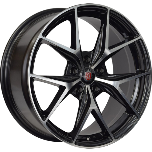 Axe EX27 Gloss Black W/ Mirror Face - Part Number 818BLNK35EX27BP-5x112 Axe EX27 Gloss Black W/ Mirror Face Photo