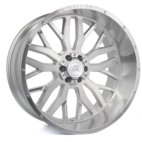 Axe Off-Road 1.1 Silver Brushed W/ Milled Lip - Part Number 22148165-76AX1SM Axe Off-Road 1.1 Silver Brushed W/ Milled Lip Photo