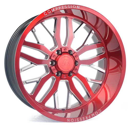 Axe Off-Road 1.2 Candy Red W/ Milled Accents - Part Number 221412H-76AX1RM Axe Off-Road 1.2 Candy Red W/ Milled Accents Photo