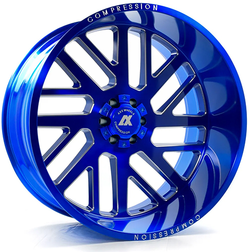 Axe Off-Road 2.7 Candy Blue Milled - Part Number 261412H-76AX2CB Axe Off-Road 2.7 Candy Blue Milled Photo