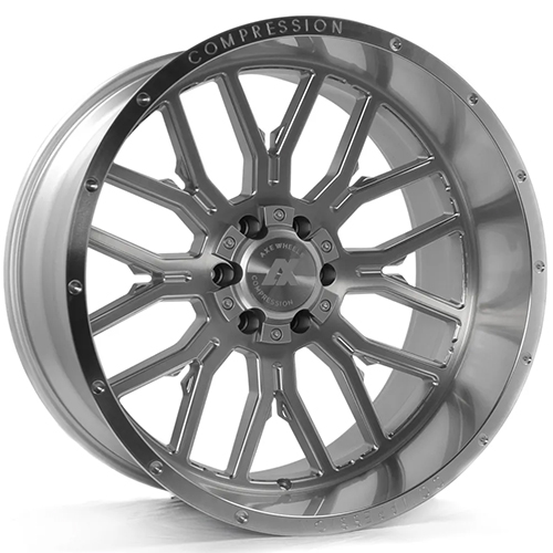 Axe Off-Road 6.1 Silver Brushed W/ Milled Accents - Part Number 24128165-44AX6SM Axe Off-Road 6.1 Silver Brushed W/ Milled Accents Photo