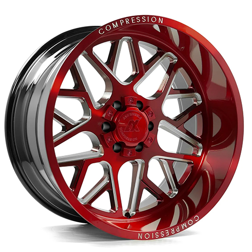 Axe Off-Road AX5.2 Candy Red W Milled Accents - Part Number 24128180-44AX5RM Axe Off-Road AX5.2 Candy Red W Milled Accents Photo