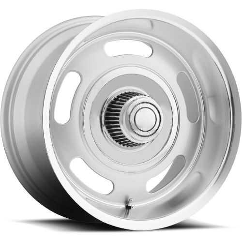 BG Rod Works Rally Silver W/ Machined Lip - Part Number RAL 780-5000-00 SML BG Rod Works Rally Silver W/ Machined Lip Photo