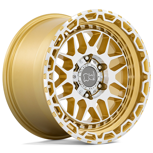 Black Rhino Holcomb Gloss Gold W/ Mirror Cut Face - Part Number 1795HLB126135L87 Black Rhino Holcomb Gloss Gold W/ Mirror Cut Face Photo