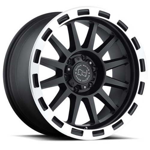 Black Rhino Revolution Matte Black W/ Machined Lip - Part Number 2010REV-26140F12 Black Rhino Revolution Matte Black W/ Machined Lip Photo