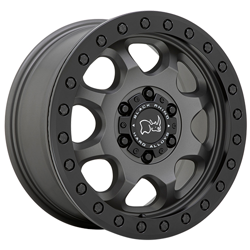 Black Rhino Venture Matte Gunmetal W/ Black Hardware - Part Number 1780VTR386130G84 Black Rhino Venture Matte Gunmetal W/ Black Hardware Photo