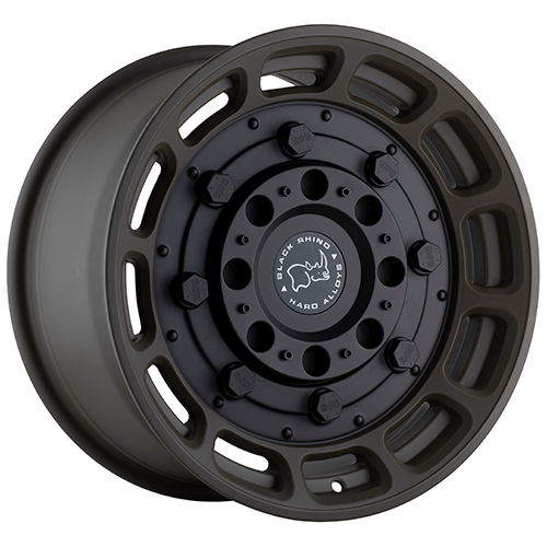 Black Rhino Warthog Matte Olive Drab Green W/ Black Center - Part Number 1785WHG006140N12 Black Rhino Warthog Matte Olive Drab Green W/ Black Center Photo