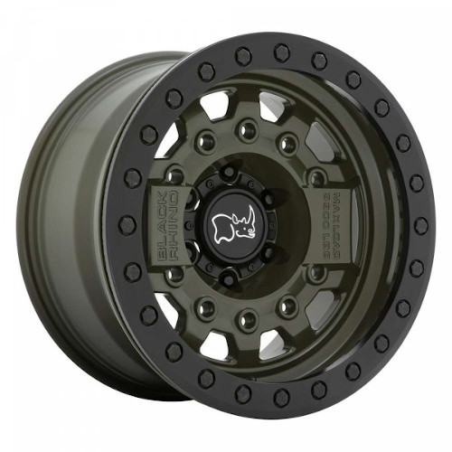 Black Rhino Avenger Beadlock OD Green - Part Number 1785AVG006140N12 Black Rhino Avenger Beadlock OD Green Photo