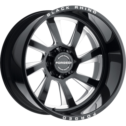 Black Rhino Blaster Gloss Black W/ Milled Spokes Right - Part Number 2214BLR-68165B22R Black Rhino Blaster Gloss Black W/ Milled Spokes Right Photo