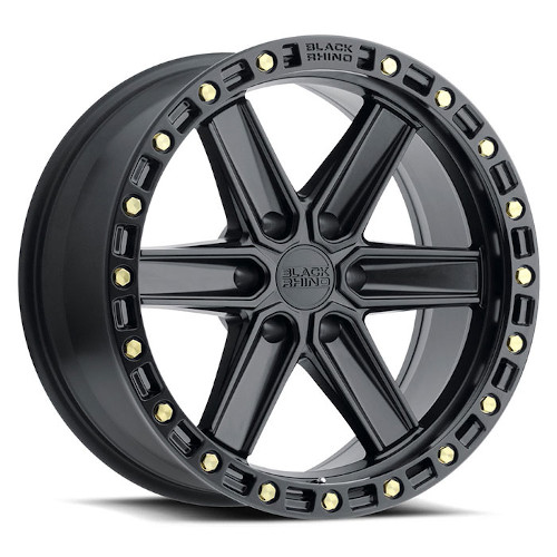 Black Rhino Henderson Gun Black W/ Black Lip Edge - Part Number 1790HDS006135G87 Black Rhino Henderson Gun Black W/ Black Lip Edge Photo