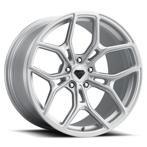 Blaque Diamond BD-F8 Silver w/ Brushed Face