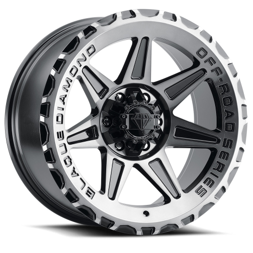Blaque Diamond Bd-o102 Gloss Black Machined