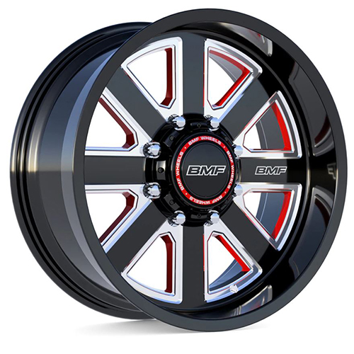 BMF Hustle-R Black W/ Milled Spokes - Part Number 114-2186-25R BMF Hustle-R Black W/ Milled Spokes Photo