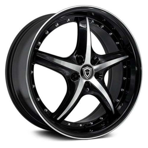 Capri Luxury C5193 Black Machined