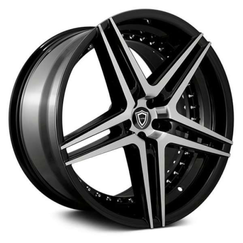 Capri Luxury C5260 Black Machined