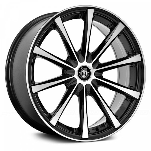 Curva Concepts C018 Black Machined Face - Part Number C018-20951144073BMF Curva Concepts C018 Black Machined Face Photo