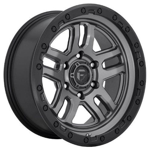 Fuel Offroad Ammo D701 Anthracite W/ Black Lip - Part Number D70120907550 Fuel Offroad Ammo D701 Anthracite W/ Black Lip Photo