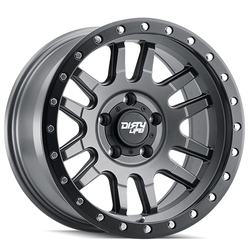 Dirty Life Canyon Pro 9309 Satin Graphite W/ Simulated Ring - Part Number 9309-7950MGT0 Dirty Life Canyon Pro 9309 Satin Graphite W/ Simulated Ring Photo