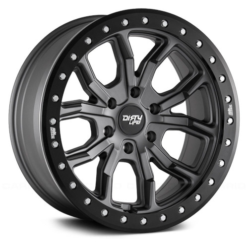 Dirty Life DT-1 Matte Gunmetal - Part Number 9303-7973MGT12 Dirty Life DT-1 Matte Gunmetal Photo