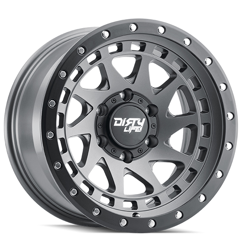 Dirty Life Enigma Pro 9311 Satin Graphite W/ Simulated Ring - Part Number 9311-7970MGT12 Dirty Life Enigma Pro 9311 Satin Graphite W/ Simulated Ring Photo