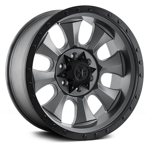 Dirty Life Ironman 9300 Matte Gunmetal W/ Beadlock - Part Number 9300-2936MG18 Dirty Life Ironman 9300 Matte Gunmetal W/ Beadlock Photo