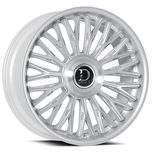 Dolce Luxury Lusso Gloss Silver W/ Brushed Face & Stainless Lip - Part Number LUSSO-229536GSBF Dolce Luxury Lusso Gloss Silver W/ Brushed Face & Stainless Lip Photo