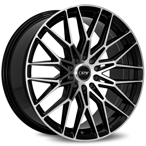 DRW D21 Gloss Black W/ Machined Face - Part Number D21-17758H1083873BMF DRW D21 Gloss Black W/ Machined Face Photo