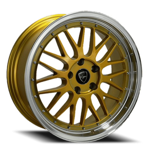 Elegance E023 Gold Machined