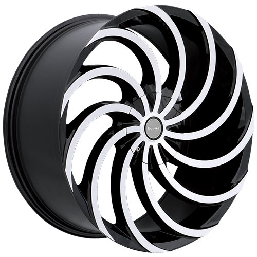 Elure ELR047 Black Machined - Part Number ELR047-22891B Elure ELR047 Black Machined Photo