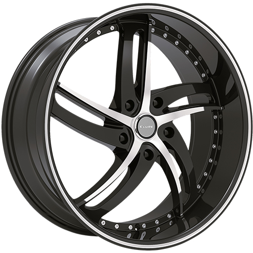 Elure ELR048 Black Machined - Part Number ELR048-2866BM Elure ELR048 Black Machined Photo