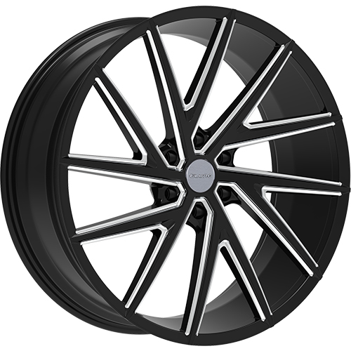 Elure ELR050 Black Milled - Part Number ELR050-24985-24BMW Elure ELR050 Black Milled Photo