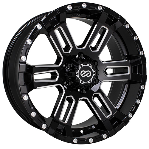Enkei Commander 519 Black W/ Machined Face - Part Number 519-290-9515BKM Enkei Commander 519 Black W/ Machined Face Photo
