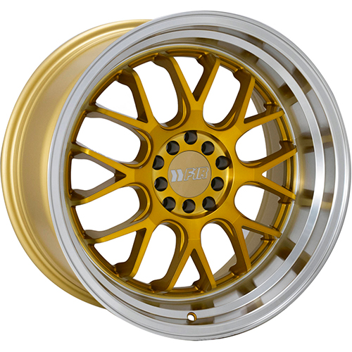 F1R F21 Machine Gold W/ Polish Lip v2 - Part Number F211885MGP38-v2 F1R F21 Machine Gold W/ Polish Lip v2 Photo