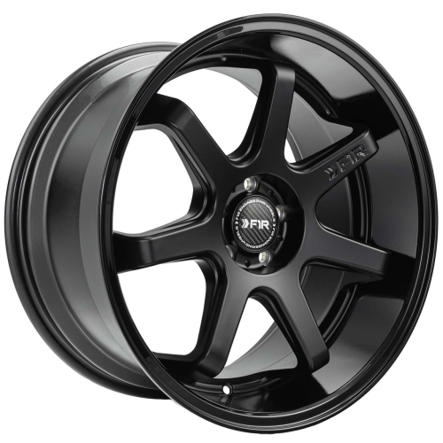 F1R Fc7 Matte Black W/ Gloss Black Lip