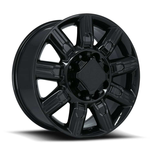 Factory Reproductions Fr 276 - Gmc At4 2500 Replica Wheels Gloss Black